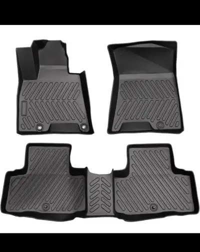 Brand new in box Cartapiso Black All Weather Floor Mats Compatible with Genesis GV80 5 Seats 2021-20...