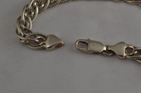 8.5 inch sterling Silver Bracelet