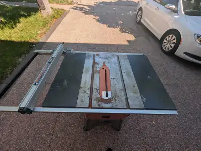 Ridgid Table saw, View more