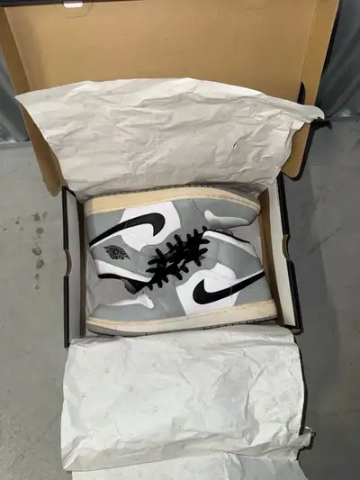Jordan 1 Mid “Light Snoke Grey” - Size 13, View more