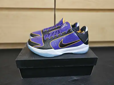 Kobe 5 Lakers size 8, View more