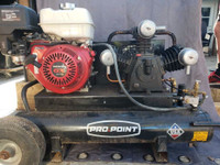 Air compressor gasoline top of the line with Honda engine