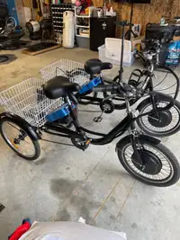 Electric three wheel bike
