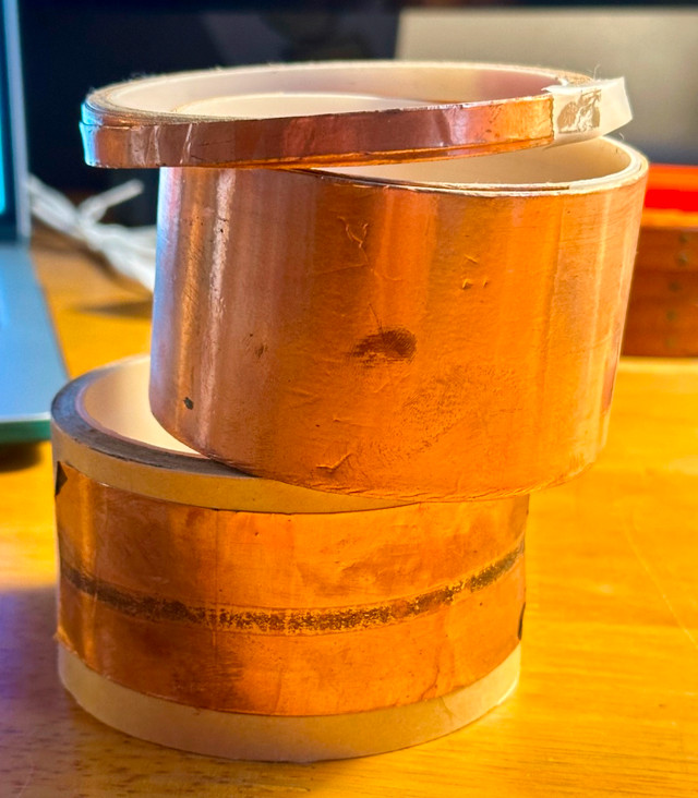 StewMac Copper "Hum Buster" Tape for Guitar in Guitars in City of Toronto