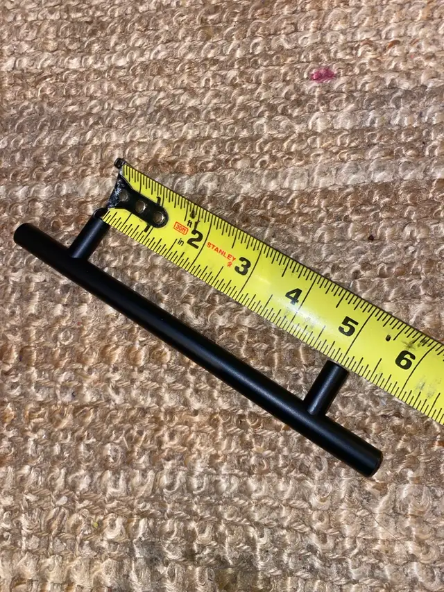 36 Matte Black Marathon bar pulls65718019633537124