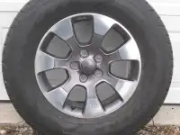 FIVE -2020 stock Jeep Mag Wheels(like new)for sale