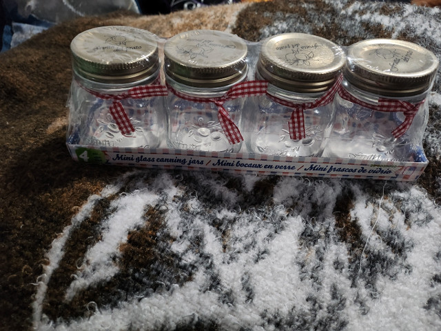 Brand New Mini Canning Jars in Other in Thunder Bay