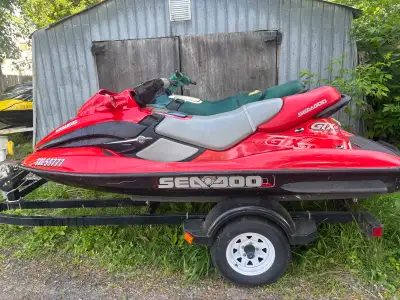1996 gtx 797cc seadoo , 280 hours 2001 seadoo gtx 951cc, 200 hours Both have been sitting a while bu...