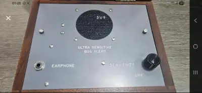 Ultra Sensitive Bug Alert – Vintage RF Bug Detector (1970s,, View more
