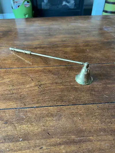 Brass candle snuffer $5, View more