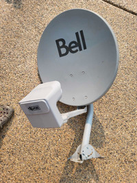 Bell HD/SD Satellite Dish with Built in Switch
