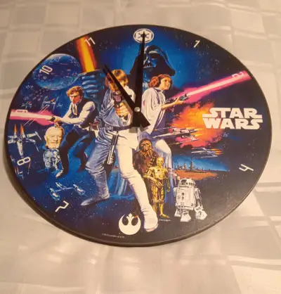 Star Wars clock, View more