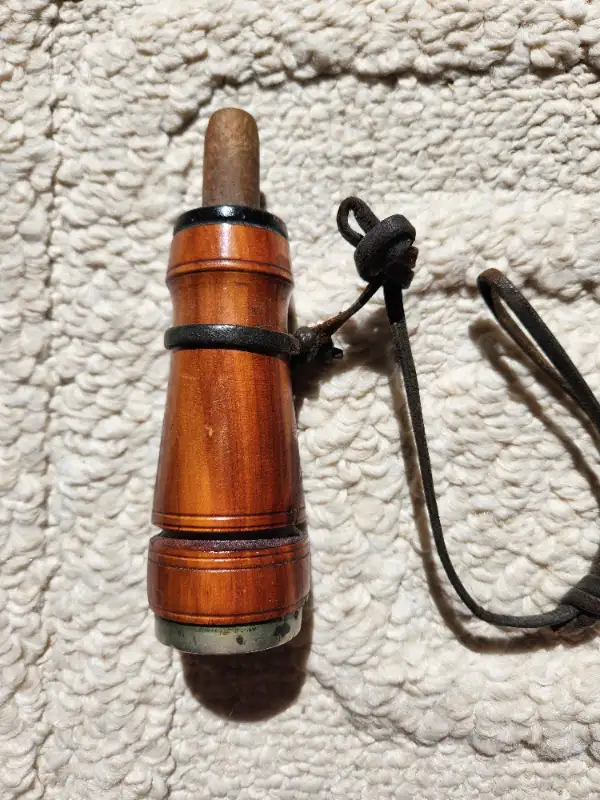 Charles Perdue 'Crow Call' (Also, 8 Black Duck "Working" Decoys) in Fishing, Camping & Outdoors in Ottawa - Image 3