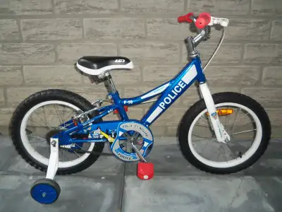 Vélo bicyclette 16 pouces police louis garneau valeur 269,99$, View more