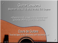 Experienced Guitar Teacher, Dollard-des-Ormeaux