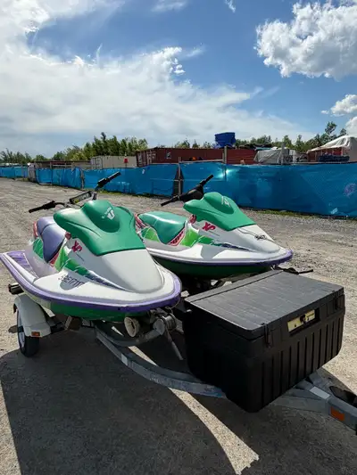 Selling two 1994 Seadoo Xps on a double trailer. Trailer is in excellent shape. Big storage box, lig...