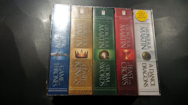 Game Of Thrones five book set (Song Of Fire and Ice ) in Fiction in City of Toronto