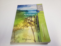 Hydrologie, cheminements de l'eau 1re édition