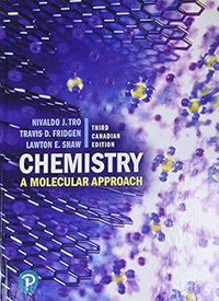 Chemistry A Molecular Approach third Canadian edition **new**
