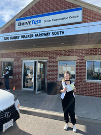 Take driving lessons with a former DriveTest Examiner.