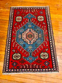 Hand Knotted Persian Ardebil Rug 3.5 x 2.2 ft