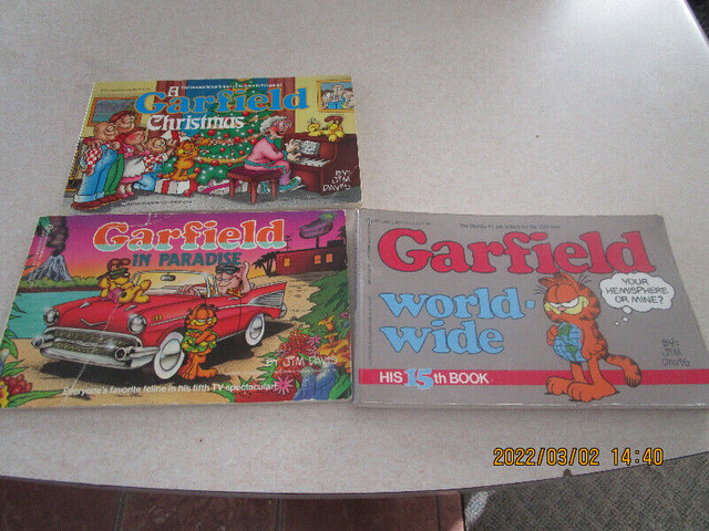 GARFIELD BOOKS in Comics & Graphic Novels in Port Alberni