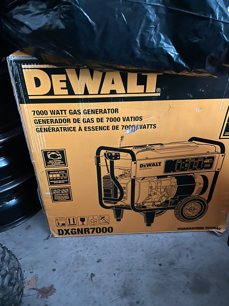 New dewalt generator for sale  