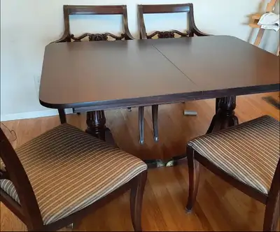 Solid wood dining set, View more