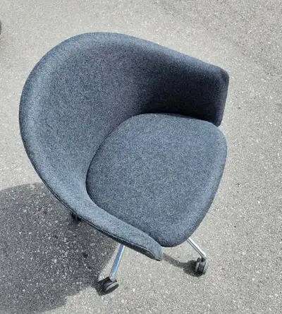 Teknion Zones Club Chair 5 Star Swivel - 2 Available, View more