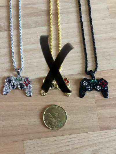 Metal Gamer Necklace $15 each firm, View more