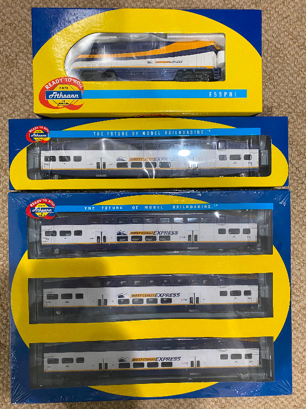 West Coast Express train set HO scale in Hobbies & Crafts in Mississauga / Peel Region