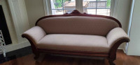 Antique 1850 Empire Settee NEW PRICE!