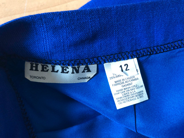 Helena lined pencil skirt $35, size 12, blue, new in Women's - Dresses & Skirts in Oakville / Halton Region - Image 4