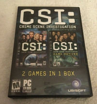 CSI-Crime Scene Investigation & Dark Motives 5 disc set
