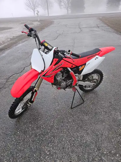 Selling my 2008 CRF150R Valve seats cut 4 hrs ago. FMF slip on exhaust. No ownership but will write...