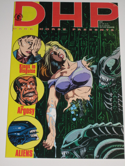 Hi Everyone! Dark Horse Presents#42 is available for $5! Aliens by Paul Guinan!! Kings in Disguise b...