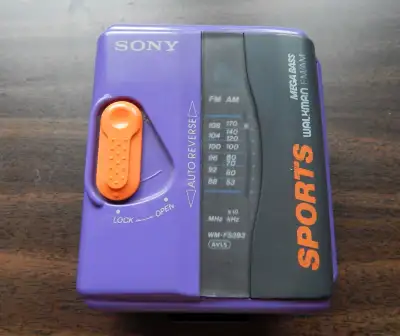 SONY WM-FS393 RADIO CASSETTE PLAYER - Bought new by me back in the day. - Properly stored for years....