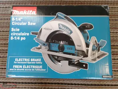 Makita Circular Saw For Sale. Brand New unopened still sealed in its original packaging/box. Corded...