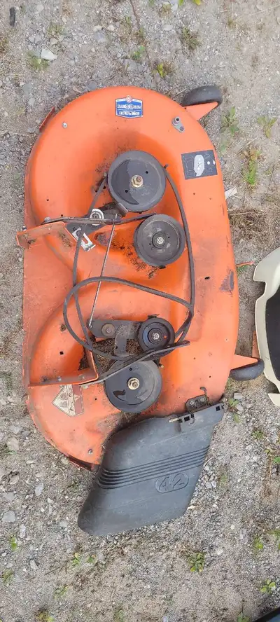 husqvarna/ ariens mower deck, View more