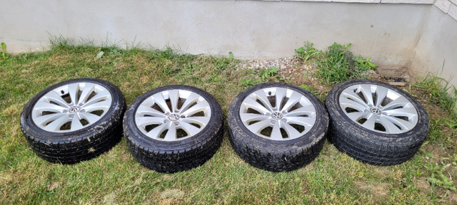 VW CC BRIDGESTONE BLIZZAK WS-70 Winter Tires and Wheels Package in Tires & Rims in London