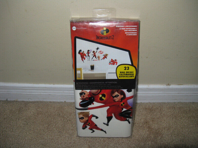 Disney Incredibles 2 Doll/Figures/Wall Stickers NEW in Toys & Games in Mississauga / Peel Region - Image 2