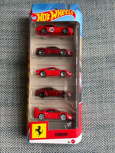 FERRARI 5 PACK - HOT WHEELS, View more