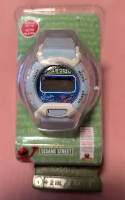 Sesame Street Digital Watch and Yo-Yo Mint in package