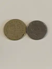 6 Piso Circulated Coins Philippines