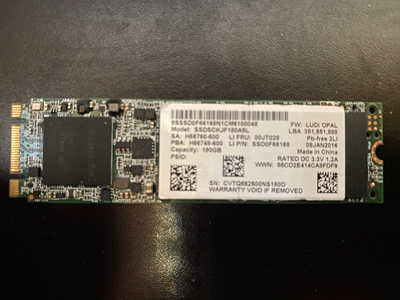 M2 SATA SSD 180gb, View more