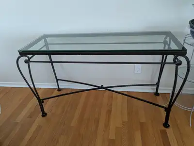 Hall Table. Coffee Table. Solid metal and Great condition., View more