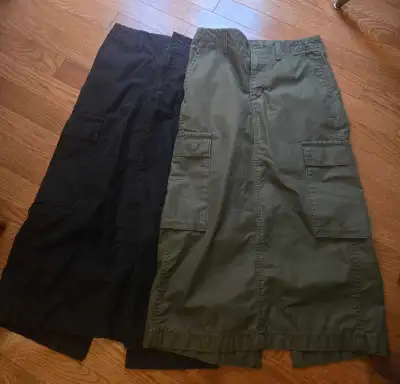 Levis Womens Canvas Mid Length Skirts, View more