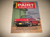 "HOW TO PAINT YOUR CAR"  BOOK. FROM MOTORBOOKS INTERNATIONAL