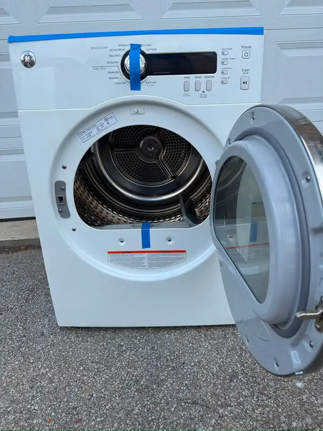24” GE ELECTRIC DRYER FRONT LOAD STACKABLE  in Washers & Dryers in City of Toronto - Image 7