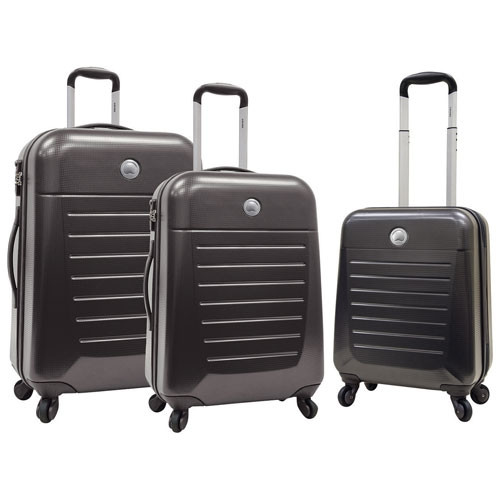 DELSEY Concorde-2    3-Piece Hard Side 4-Wheel Luggage Set - NEW in Multi-item in Abbotsford
